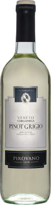 Вино Pirovano Pinot Grigio Garganega белое сухое 12% 0.75л