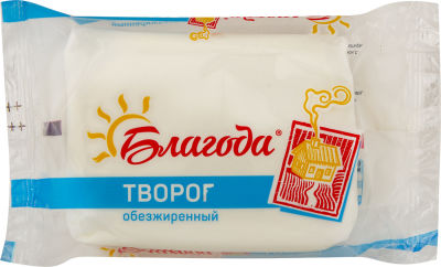 Творог Благода обезжиренный 1.8% 180г