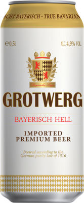 Пиво Grotwerg Bayerisch Hell 4.9% 0.5л