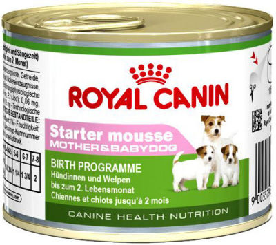 Корм для щенков Royal Canin Starter Mousse Птица 195г