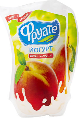 Йогурт питьевой Фруате Персик-груша 1.5% 950г