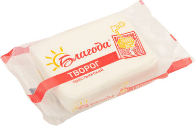 Творог Благода Крестьянский 12% 180г