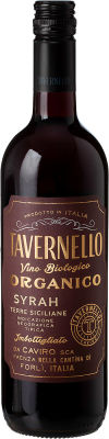 Вино Tavernello Syrah organico красное полусухое 13% 0.75л